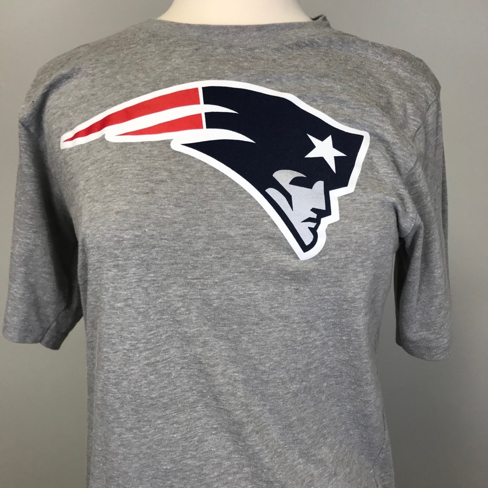 Gray NFL Patriots T-Shirt